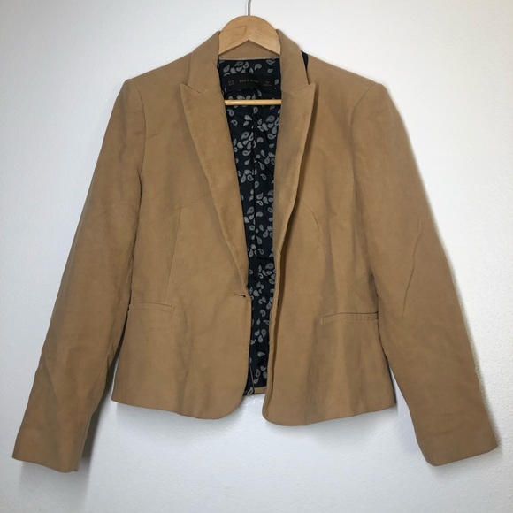 Zara Khaki Blazer - Picture 1 of 7